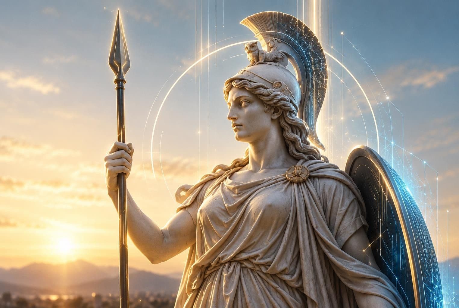 Atenea, inspiración de la marca ATENIA